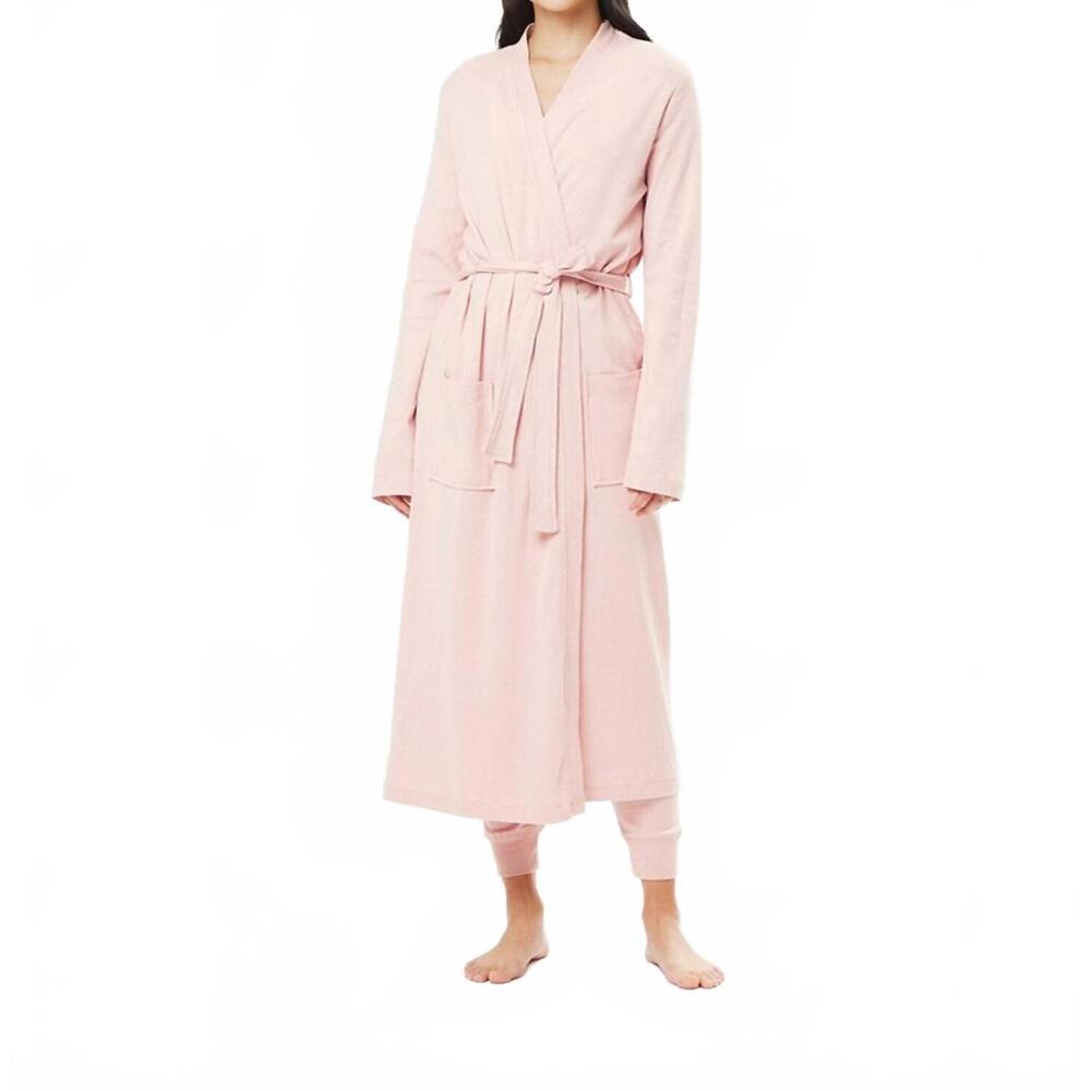 NEW UNDER THE CANOPY organic robe in blush